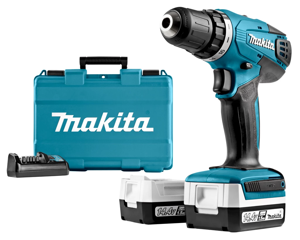 Makita Perceuse Sans Fil DF347DWE Perceuse Visseuse 14,4V Ø 10 Mm 1 Makita Perceuse Sans Fil DF347DWE Perceuse Visseuse 14,4V Ø 10 Mm