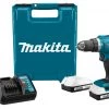 Makita Perceuse Sans Fil DF488DWAE Perceuse-Visseuse 18 Volt 2.0 Ah Li-ion