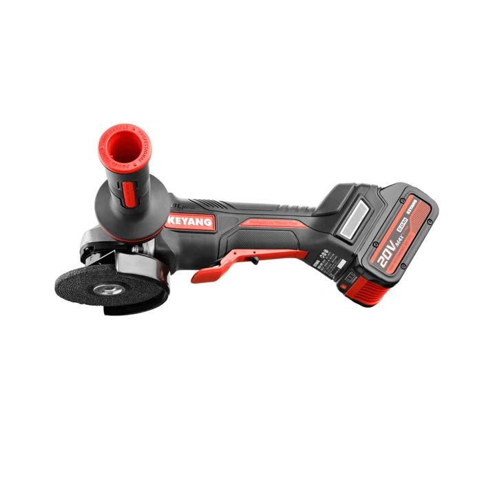 Keyang Meuleuse Sans Fil DG20BLH-125PV Meuleuse D'angle à Entraînement Automatique - 18V - 5.0Ah - Variable - Interrupteur à Palettes 1 Keyang Meuleuse Sans Fil DG20BLH-125PV Meuleuse D'angle à Entraînement Automatique - 18V - 5.0Ah - Variable - Interrupteur à Palettes