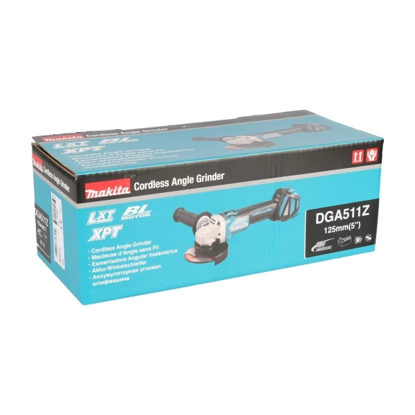 Makita Meuleuse Sans Fil 'DGA511Z 18V Meuleuse D''angle 125 Mm Sans Batteries Ni Chargeur ' 2 Makita Meuleuse Sans Fil 'DGA511Z 18V Meuleuse D''angle 125 Mm Sans Batteries Ni Chargeur ' – Image 2