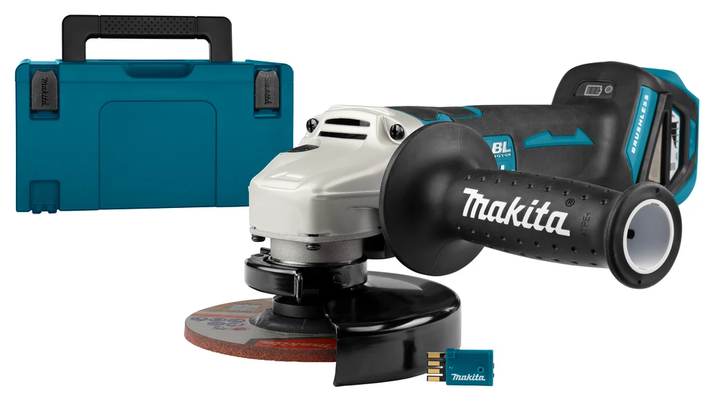 Makita Meuleuse Sans Fil DGA518ZJU Meuleuse D'angle 18V 125 Mm (AWS) Avec Frein Dans Mbox Sans Batteries Et Chargeur 3 Makita Meuleuse Sans Fil DGA518ZJU Meuleuse D'angle 18V 125 Mm (AWS) Avec Frein Dans Mbox Sans Batteries Et Chargeur – Image 3