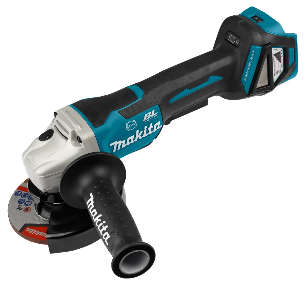 Makita Meuleuse Sans Fil DGA518ZJU Meuleuse D'angle 18V 125 Mm (AWS) Avec Frein Dans Mbox Sans Batteries Et Chargeur 4 Makita Meuleuse Sans Fil DGA518ZJU Meuleuse D'angle 18V 125 Mm (AWS) Avec Frein Dans Mbox Sans Batteries Et Chargeur – Image 4