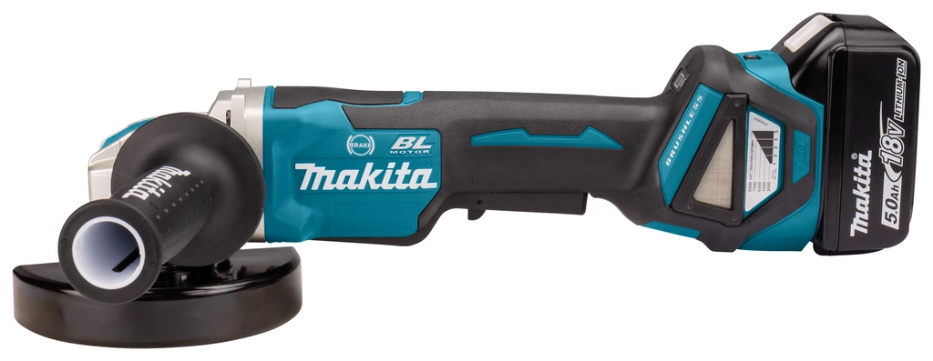 Makita Meuleuse Sans Fil 'DGA519RTJ Meuleuse D''angle X-Lock 18V 5.0Ah Li-Ion 125mm' 1 Makita Meuleuse Sans Fil 'DGA519RTJ Meuleuse D''angle X-Lock 18V 5.0Ah Li-Ion 125mm'