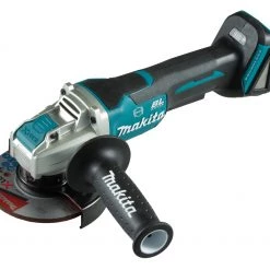 Makita Meuleuse Sans Fil 'DGA520ZX1 Meuleuse D''angle X-Lock 125mm Avec Interrupteur De Sécurité 18V Hors Batteries Et Chargeur En Boßte'