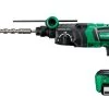 HIKOKI Marteau Perforateur Sans Fil DH18DPCWPZ Marteau Combiné Sans Fil 18V 5.0Ah Li-ion En Mallette HSC IV