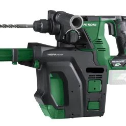 Marteau Perforateur Sans Fil DH36DPAW2DZ Marteau Sans Fil Multivolt 36 Volt Sans Batteries Ni Chargeur Système HiKOKI Case IV + Unité D'extraction De La Poussière