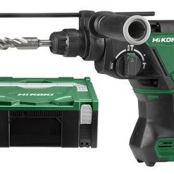 HIKOKI Marteau Perforateur Sans Fil DH36DPAWVZ Perforateur Burineur SDS+ 28 Mm 36V 4.0Ah