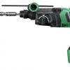 HIKOKI Marteau Perforateur Sans Fil DH36DPEW2Z Marteau Combi Multivolt Accu 36V Sans Batteries Ni Chargeur Dans Une Mallette HSC IV