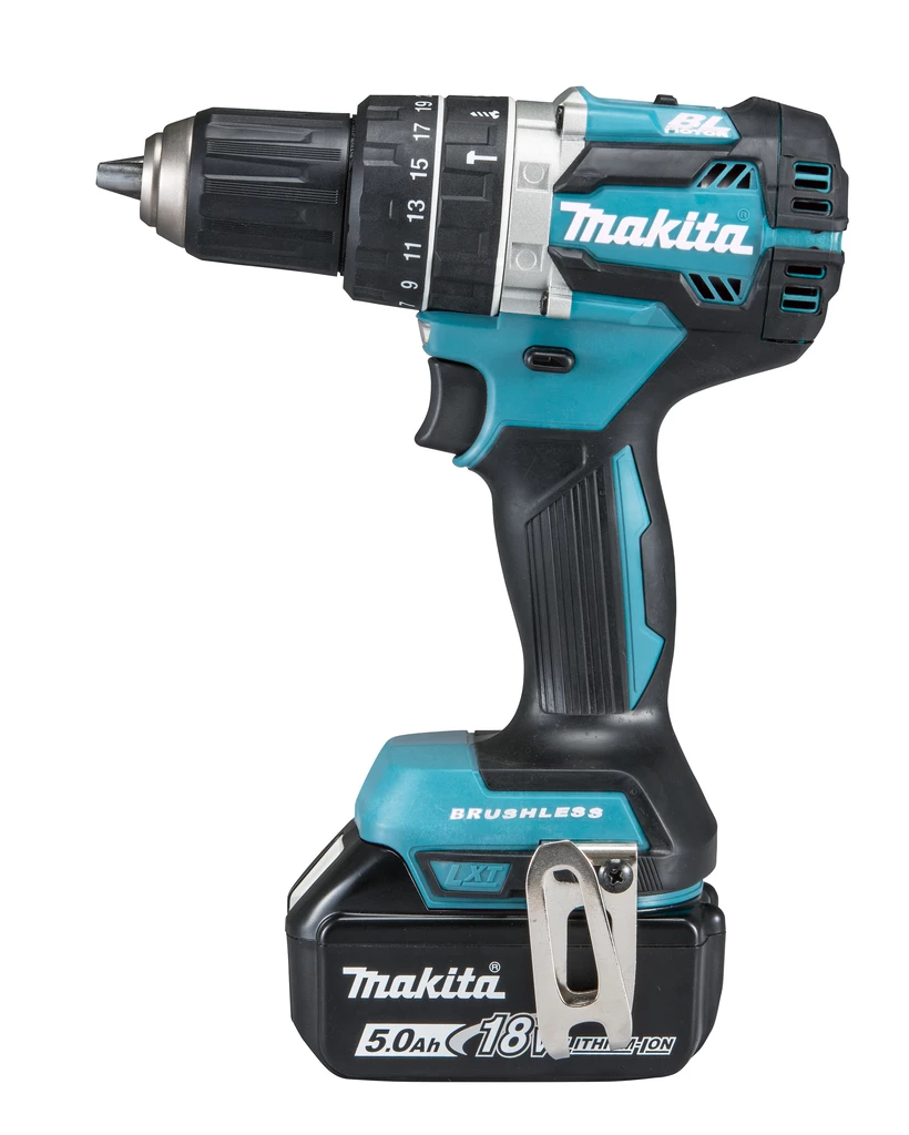 Makita Perceuse Visseuse Sans Fil DHP484RTJ Perceuse Visseuse à Percussion 18V 2 Makita Perceuse Visseuse Sans Fil DHP484RTJ Perceuse Visseuse à Percussion 18V – Image 2