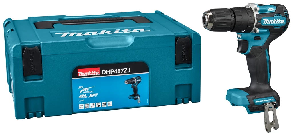 Makita Perceuse Visseuse Sans Fil DHP487ZJ Perceuse à Percussion Sans Fil 18 Volts, Batteries Et Chargeur Non Compris Dans La Boîte M. 1 Makita Perceuse Visseuse Sans Fil DHP487ZJ Perceuse à Percussion Sans Fil 18 Volts, Batteries Et Chargeur Non Compris Dans La Boîte M.