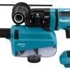 Makita Marteau Perforateur Sans Fil DHR182ZWJU Marteau Combiné 18 V, Batteries Et Chargeur Non Compris, Avec Aspiration Des Poussières Et émetteur AWS