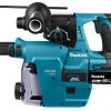 Makita Marteau Perforateur Sans Fil DHR242RTJV Perfo-burineur SDS-Plus 18V Li-Ion 5 Ah 24 Mm + Système D'aspiration DX01