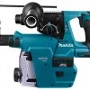 Makita Marteau Perforateur Sans Fil DHR242ZJW Perfo-burineur SDS-Plus 18V + Système D'aspiration DX06