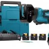 Makita Scie Sans Fil DJR183PT4J Scie à Guichet 18 Volt 4 X 5.0Ah Li-Ion