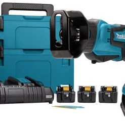 Makita Scie Sans Fil DJR183PT4J Scie Ă Guichet 18 Volt 4 X 5.0Ah Li-Ion