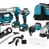 Makita Set DLX5040TX1 Kit Combiné 18V 2 X 5.0Ah