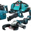 Makita DLX5069TX1 Set 5 Outils 18V 2 X 5.0Ah Li-Ion Combiset