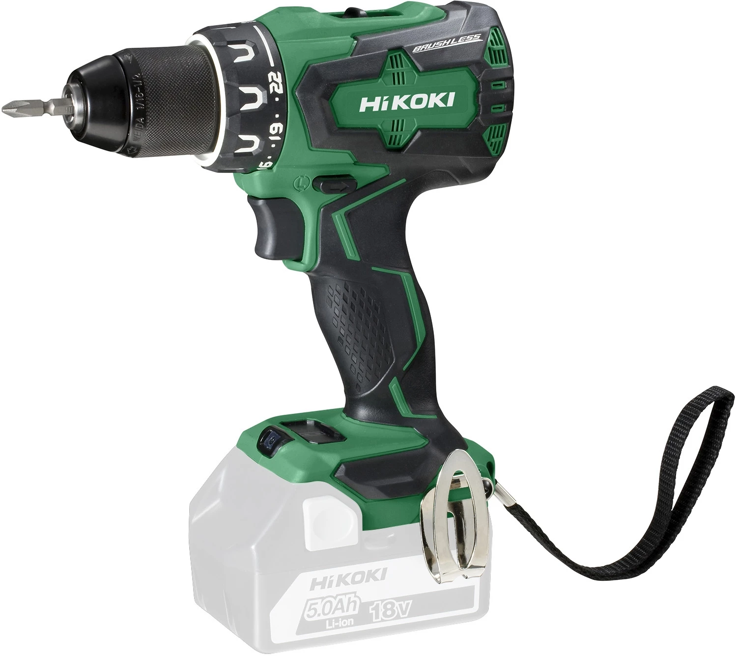 HIKOKI DS18DBSLW6Z Perceuse Sans Fil 18 Volts Hors Batteries Et Chargeur En HSC II 1 HIKOKI DS18DBSLW6Z Perceuse Sans Fil 18 Volts Hors Batteries Et Chargeur En HSC II