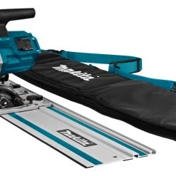 Makita Scie Sans Fil DSP600ZJ2 Scie Circulaire Sans Fil 2 X 18V Sans Batterie Ni Chargeur + Sac Pour Rail De Guidage De 1500mm