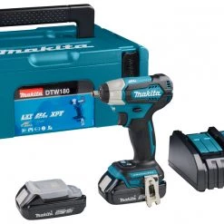Makita Clé à Choc Sans Fil DTW180RAJ Clé à Chocs 3/8" 18V 2.0Ah Li-Ion Dans Mbox