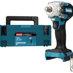 Makita Clé à Choc Sans Fil DTW300ZJ Clé à Chocs 1/2" 330Nm 18 Volt Sans Piles Ni Chargeur -Perceuses sans fil Soldes dtw300zj cle a chocs 1 2q 330nm 18 volt sans piles ni chargeur 2