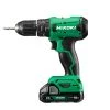HIKOKI Perceuse Visseuse Sans Fil DV18DAWCZ Perceuse à Percussion Sans Fil 18 Volt 2.0 Ah Li-ion