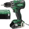 HIKOKI Perceuse Visseuse Sans Fil DV18DBSLWQZ Perceuse à Percussion Sans Fil 18 Volts 3.0Ah Li-Ion En HSC II + 5 Ans De Garantie Du Revendeur !