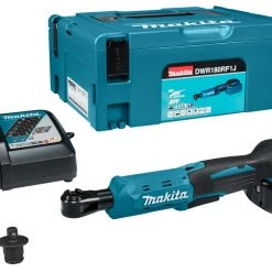 Makita Clé à Choc Sans Fil DWR180RF1J Clé à Cliquet à Batterie 18V 3.0Ah Li-Ion
