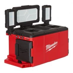 Milwaukee Lampe De Chantier Sans Fil Eclairage De Zone Chargeur PACKOUT™ M18 POALC-0