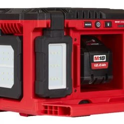 Milwaukee Lampe De Chantier Sans Fil Eclairage De Zone Chargeur PACKOUT™ M18 POALC-0 -Perceuses sans fil Soldes eclairage de zone chargeur packoutt m18 poalc 0 3