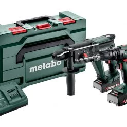Metabo Set Ensemble Combiné 2.3.4 18V 2.0Ah Li-Ion - Marteau Sans Fil SB18 + Marteau Combiné KH18LTX 24 685217500