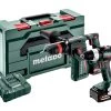 Metabo Set Ensemble Combiné 2.4.8 18V 5.2Ah LiHD - BS18LT BL Perceuse Sans Fil + KH18LTX BL 24 Q Marteau Combiné 685219650