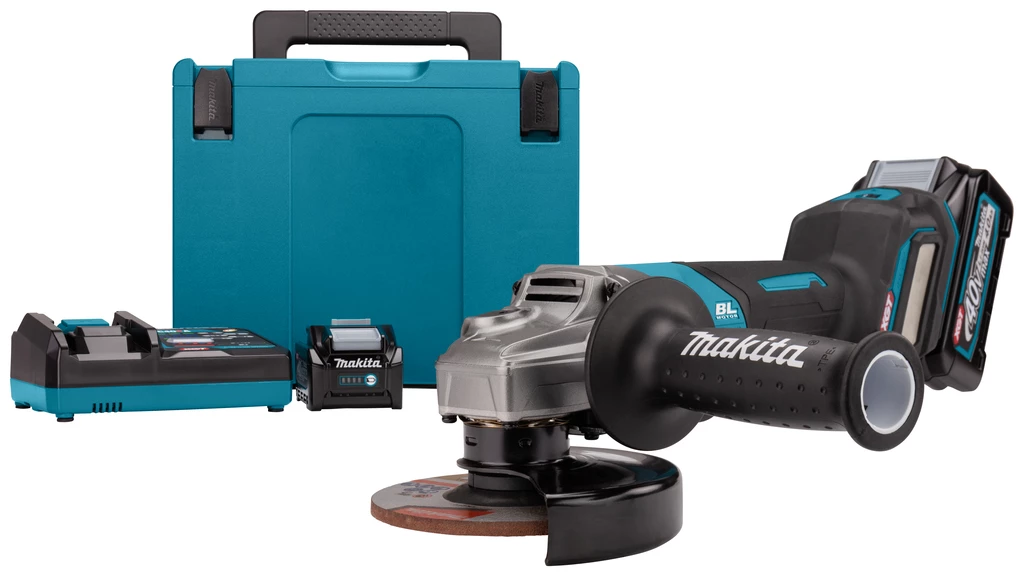 Makita Meuleuse Sans Fil 'GA032GM201 Meuleuse D''angle 40V Max 4.0Ah Li-Ion Avec AWS Et Interrupteur De Sécurité 125mm En MBox' 1 Makita Meuleuse Sans Fil 'GA032GM201 Meuleuse D''angle 40V Max 4.0Ah Li-Ion Avec AWS Et Interrupteur De Sécurité 125mm En MBox'