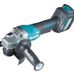 Makita Meuleuse Sans Fil 'GA032GZ Meuleuse D''angle 40V Max Avec AWS Et Interrupteur De Sécurité 125mm Hors Batteries Et Chargeur En MBox'