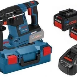 Bosch Bleu Marteau Perforateur Sans Fil GBH 18V-26 F Perforateur 18V 5,5Ah 061191000F