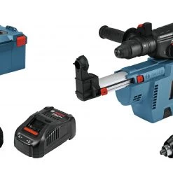 Bosch Bleu Marteau Perforateur Sans Fil GBH 18V-26 F Perforateur Avec Aspiration Intégrée 18V 061191000G