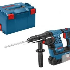 Bosch Bleu Marteau Perforateur Sans Fil GBH 36 VF-LI Plus Marteau Sans Fil 36V Sans Batteries Et Chargeur En L-Boxx 0611907000
