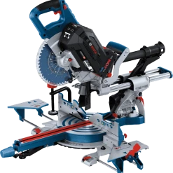 Bosch Bleu Scie Sans Fil GCM 18 V-216 DC Tronçonneuse Sans Fil 18V 216 Mm Sans Batteries Ni Chargeur 0601B47000