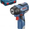 Bosch Bleu Visseuse à Choc Sans Fil GDS 12V-115 Clé à Chocs 12V Hors Batteries Et Chargeur En L-boxx 06019E0102