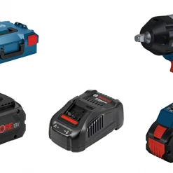 Bosch Bleu Clé à Choc Sans Fil GDS 18V-1000 C Professionnel Clé à Chocs 1/2" 1000Nm 18V 5,5Ah ProCore En L-Boxx 06019J8003