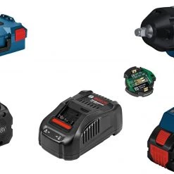 Bosch Bleu Clé à Choc Sans Fil GDS 18V-1000 C Professionnel Clé à Chocs 1/2" 1000Nm 18V 8.0 ProCore En L-Boxx 06019J8002