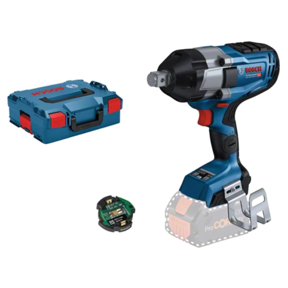 Bosch Bleu Clé à Choc Sans Fil GDS 18V-1050 HC Clé à Chocs Professionnelle 3/4" 18V Excl. Batteries Et Chargeur En L-Boxx + 5 Ans De Garantie Du Revendeur ! 06019J8201 1 Bosch Bleu Clé à Choc Sans Fil GDS 18V-1050 HC Clé à Chocs Professionnelle 3/4" 18V Excl. Batteries Et Chargeur En L-Boxx + 5 Ans De Garantie Du Revendeur ! 06019J8201