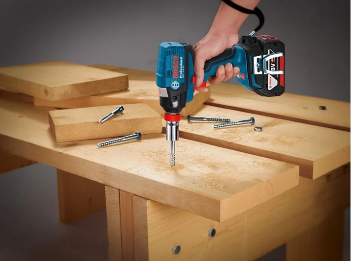 Bosch Bleu Visseuse à Choc Sans Fil GDX 18V-200 Tournevis D'écrou Sans Fil 18V Sans Piles Ni Chargeur 06019J2204 4 Bosch Bleu Visseuse à Choc Sans Fil GDX 18V-200 Tournevis D'écrou Sans Fil 18V Sans Piles Ni Chargeur 06019J2204 – Image 4