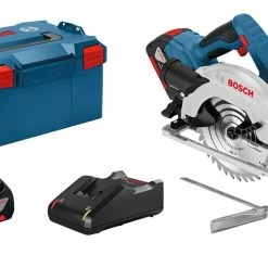 Bosch Bleu Scie Sans Fil GKS18V-57G Scie Circulaire 18V Dans L-Boxx 06016A2106