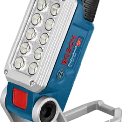 Bosch Bleu Lampe De Chantier Sans Fil GLI 12V-330 Lampe De Batterie 12 Volt Solo, Hors Batteries Et Chargeur
