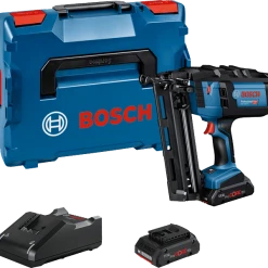Bosch Bleu Cloueur Sans Fil GNH 18V-64 Batterie Professionnelle Bradtacker 16G 18V 4.0Ah ProCore En L-Boxx 0601481102
