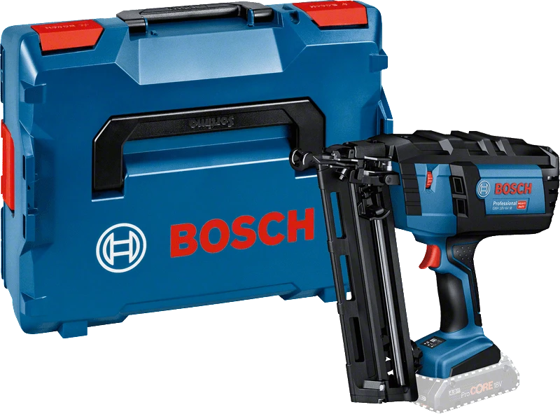 Bosch Bleu Cloueur Sans Fil GNH 18V-64 M Professional Batterie Bradtacker 16G 18V Excl. Batteries Et Chargeur En L-Boxx 0601481001 2 Bosch Bleu Cloueur Sans Fil GNH 18V-64 M Professional Batterie Bradtacker 16G 18V Excl. Batteries Et Chargeur En L-Boxx 0601481001 – Image 2