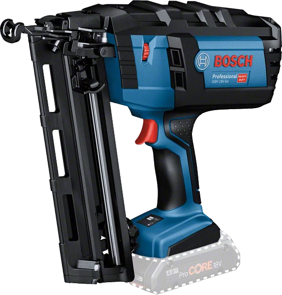 Bosch Bleu Cloueur Sans Fil GNH 18V-64 Professional Battery Bradtacker 16G 18V Excl. Batteries Et Chargeur 0601481100 1 Bosch Bleu Cloueur Sans Fil GNH 18V-64 Professional Battery Bradtacker 16G 18V Excl. Batteries Et Chargeur 0601481100