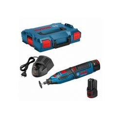 Bosch Bleu Outils Multifonction GRO 12V-35 Multitool Sans Fil 12V 2,0Ah Li-Ion Dans L-Boxx 06019C5001