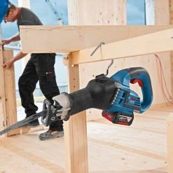 Bosch Bleu Scie Sans Fil GSA 18V-32 Scie Sabre Sans Fil 18V 06016A8109 -Perceuses sans fil Soldes gsa 18v 32 scie sabre sans fil 18v 06016a8109 2